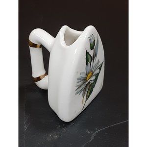 Vintage Porcelain Iron Shaped Tooth Pick Holder